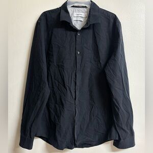 Calvin Klein Men's Dark Shirt Jacket